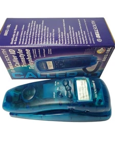Bell South Home Landline Telephone Translucent Blue Retro 8802-IBL - Zdjęcie 1 z 10