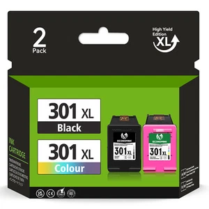 301XL Druckerpatronen für HP 301XL Deskjet 1050 2540 2050 A 3050 Envy 4500 4504 - Photo 1/7