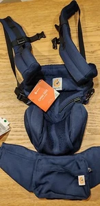 Ergobaby Omni 360 Cool Air Mesh Marsupio Neonati 0/36 Mesi, Midnight Blue - Foto 1 di 10