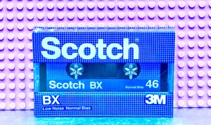 CINTA DE CASETE BLANCA SCOTCH BX 46 TIPO I (1) (SELLADA) - Imagen 1 de 3