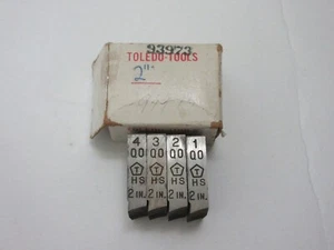 Toledo Tools 2" HS Pipe Dies 93973 - Picture 1 of 3
