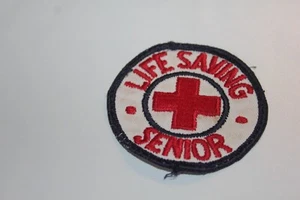 American Red Cross Life Saving Senior Embroidered Patch - Round - FAST FREE SHIP - Picture 1 of 8