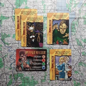 Marvel OverPower CCG * Puppet Master IQ with 4 Specials - Picture 1 of 3