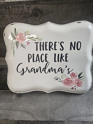 Letrero Hallmark Metal 'No hay lugar como las abuelas' Foto 1 de 4