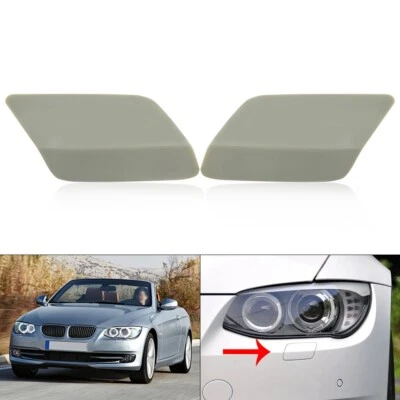 车头灯洗衣机罩适用于 2011 - 2013 宝马 328i xDrive轿跑车 2 件套左右 — 第 1/4 张图片