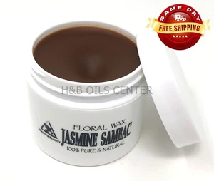 JASMINE / JASMINUM SAMBAC ORGANIC FLORAL WAX NATURAL 100% PURE 2 OZ - Picture 1 of 12