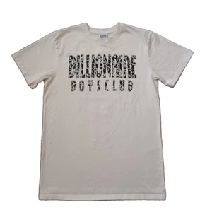 Billionaire Boys Club T Shirt Mens Small White Graphic Tee Spellout Front Back  - Picture 1 of 17