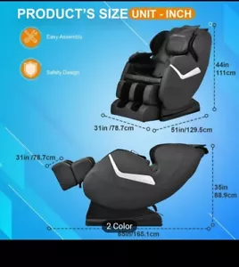 full body zero gravity shiatsu massage chair - Picture 1 of 1