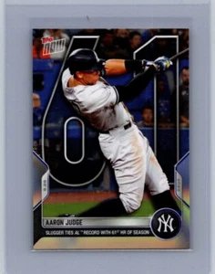 2022 Topps Now #975 Aaron Judge NM - Picture 1 of 2