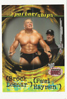 2002 BROCK LESNAR PAUL HEYMAN Fleer WWE Absolute Divas MINI AFFICHE RK WWF HOT