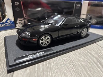 1993 年丰田 Supra MK4 黑色 1/18 Solido 特别压铸 - S1807606 全新 — 第 1/4 张图片