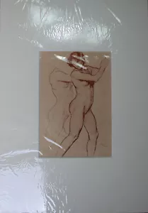 WILLIAM STRANG - Frauenakt (1904) Drucksignierte Lithografie hinter Passepartout - Bild 1 von 4