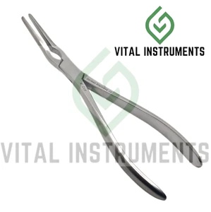 Asch Septum Forceps 9'' Curved Surgical Instrument German Stainless Steel - Picture 1 of 1