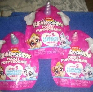 Rainbocorns (3) Puppycorn Pocket Surprise Mystery Toy - Bild 1 von 2