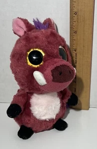 Warthog Yoo Hoo Friends Plush PINK PURPLE 6" Aurora Fantasy Stuffed Animal Toy - Bild 1 von 5