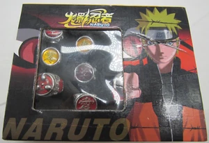 Maile Flanagan(Naruto) & Amanda Miller(Boruto) Naruto Shippuden metal Ring 11 - Picture 1 of 7