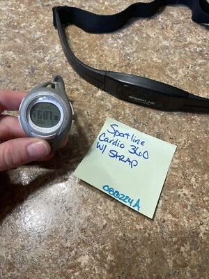 Monitor de ritmo cardíaco Sportline Cardio 660 para mujer rastreador blanco gris Foto 1 de 4