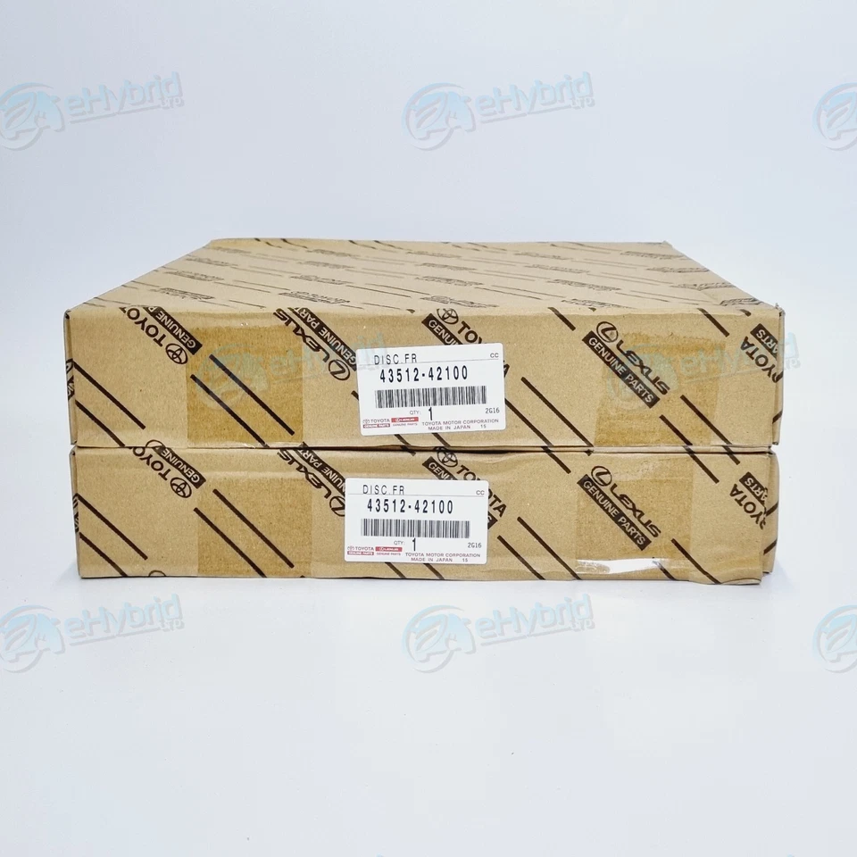 Disco de freno delantero Toyota RAV4 2012 - 2018 original Toyota parte 43512-42100 Foto 1 de 1