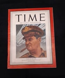 Time Magazine August 13, 1945 Geneal Curtis Lemay - Picture 1 of 2