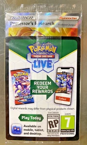 Professor's Research Juniper Full Art Holo Code Card SWSH152 Sealed Pack - Picture 1 of 3