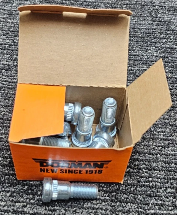 (CANTIDAD 10) Dorman 610-220 tuerca de rueda perno/perno para Ford F-250 1975 Foto 1 de 4