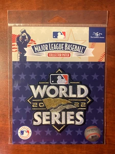 2022 WORLD SERIES CHAMPIONS HOUSTON ASTROS VS. PHILLIES PATCH JERSEY STYLE - Picture 1 of 1