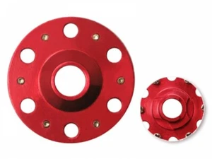 MicroHeli Aluminum Main Gear Hub Red - Picture 1 of 1