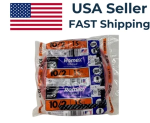 ROMEX CABLE - 10/2 15 Ft NM-B Southwire SIM Technology SIMPull - Picture 1 of 3