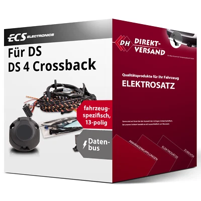 Für DS DS 4 Crossback Typ NX Elektrosatz 13polig spezifisch neu - Bild 1 von 2