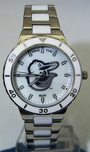 Baltimore Orioles Mother of Pearl Watch GameTime Women Bird Wristwatch - Picture 1 of 3