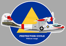 CATALINA CIVIL PROTECTION CONSOLIDATED PBY-5 HYDRAVION CE055 AIRCRAFT STICKER