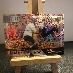 Evil Uno 2024 Upper Deck AEW Allure Glitter Bomb In Action IA-7 - Picture 1 of 2