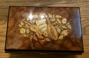 Reuge Music Box Waltz of The Flowers by Sainte Croix Switzerland # 1885 No Key - Picture 1 of 6
