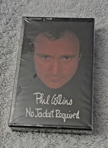 No Jacket Required by Phil Collins Cassette Tape Singer 1990 NEW FACTORY SEALED  - Picture 1 of 3