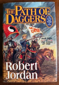 The Path of Daggers by Robert Jordan WoT Book 8 Tor 1998 1st/1st - Picture 1 of 4