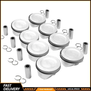 8PCS Engine Pistons Rings 1570300117 For Mercedes-Benz X218 S212 W166 M157 5.5L - Picture 1 of 6