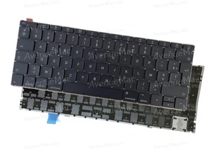  CLAVIER FRANÇAIS AZERTY FR AVEC RÉTROÉCLAIRAGE POUR MACBOOK 12" A1534 - Afbeelding 1 van 4