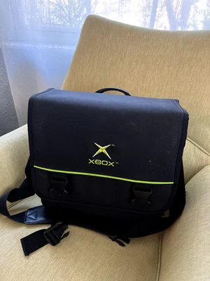 NM Original Xbox Console Travel Bag Carrying Case OEM Microsoft Official W Strap - Image 1 of 4