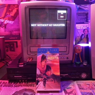 Not Without My Daughter (VHS, 1991, Movie Time) - Image 1 of 4