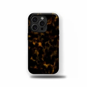 Dark Amber Schildpatt, Schildpatt Handyhülle für iPhone 11 bis 16 - Bild 1 von 5