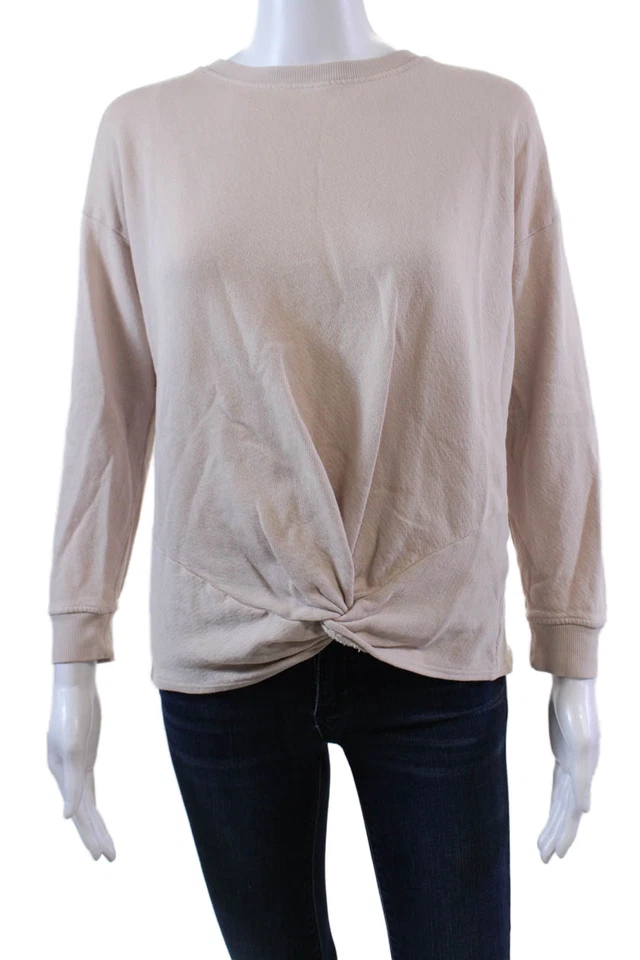 Sudadera Pullover Joie Para Mujer Cuello Redondo Mangas Largas Rosa Talla S Foto 1 de 4