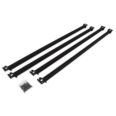 DZ95011TB Dee Zee Set of 4 Bed Rails for Chevy F150 Truck Ram Toyota Tundra Ford Foto 1 de 2