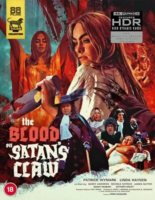 Blood On Satans Claw 4K Ultra HD [Blu-ray] [Region A  B  C] - Image 1 of 2