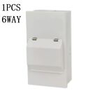 Consumer Unit Box Switch Box 1PCS 4 Usable Ways 6 Way Man Switch Unit C/w