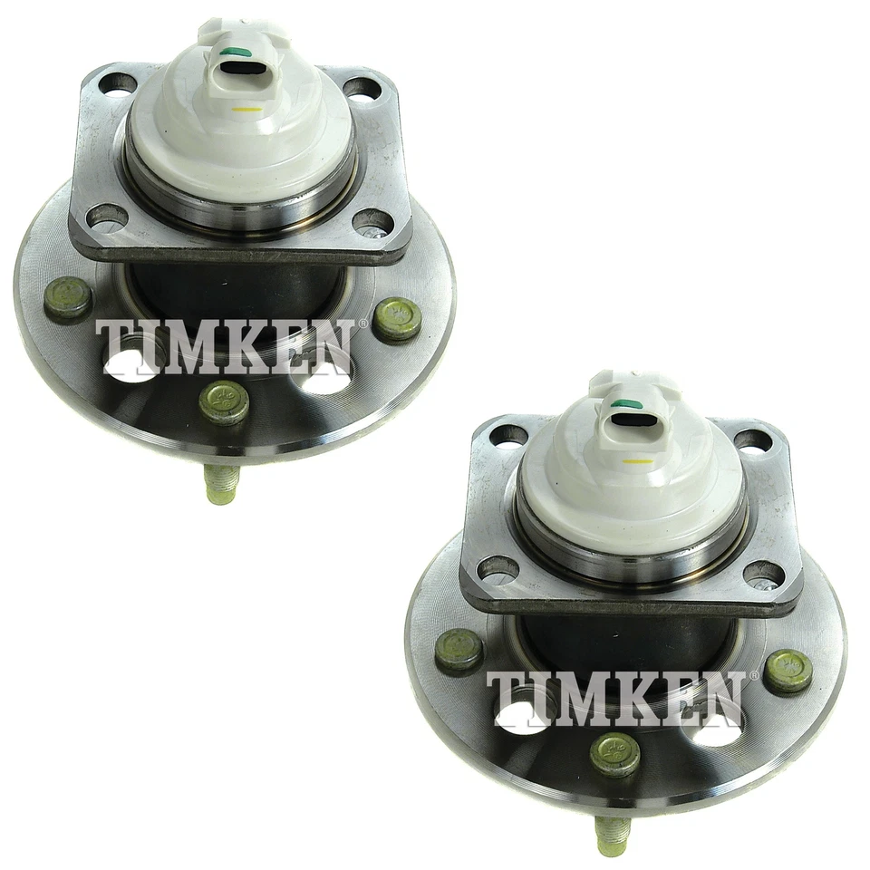Juego de pares de 2 kits de cojinetes de rueda y bujes traseros Timken para Buick Chevrolet Pontiac tracción delantera Foto 1 de 1