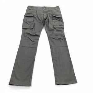 American Stitch Skinny Straight Leg Cargo Pants Large Mens Dark Gray Casual L - Picture 1 of 7