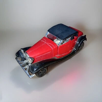 Vintage Red 1931 No S8520 Made In China Bugatti Type 50 - Worn Out Pull-Back - Image 1 of 4