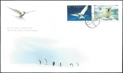 🍁Canada  #2326/2327   "PRESERVING THE POLES"    Brand New  2009 First Day Cover - Image 1 of 2
