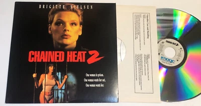 Chained Heat 2 Laserdisc LD  Brigitte Nielsen  Women In Prison Movie - Image 1 of 4