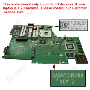 CN-0TXP27 0TXP27 For Dell XPS 17 L702X 3D Laptop Mainboard Intel HM67 GT555M 3GB - Picture 1 of 11